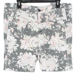 BDG Womens Jeans Mom High Rise Floral Zip Fly Art To Wear Gray Size 25 LC